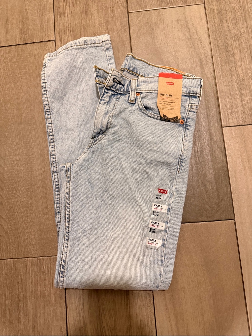 Levi's 511 Slim Light Blue Jeans